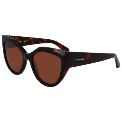 Front view of Ferragamo Women's Sunglasses SF2004S-241-53
