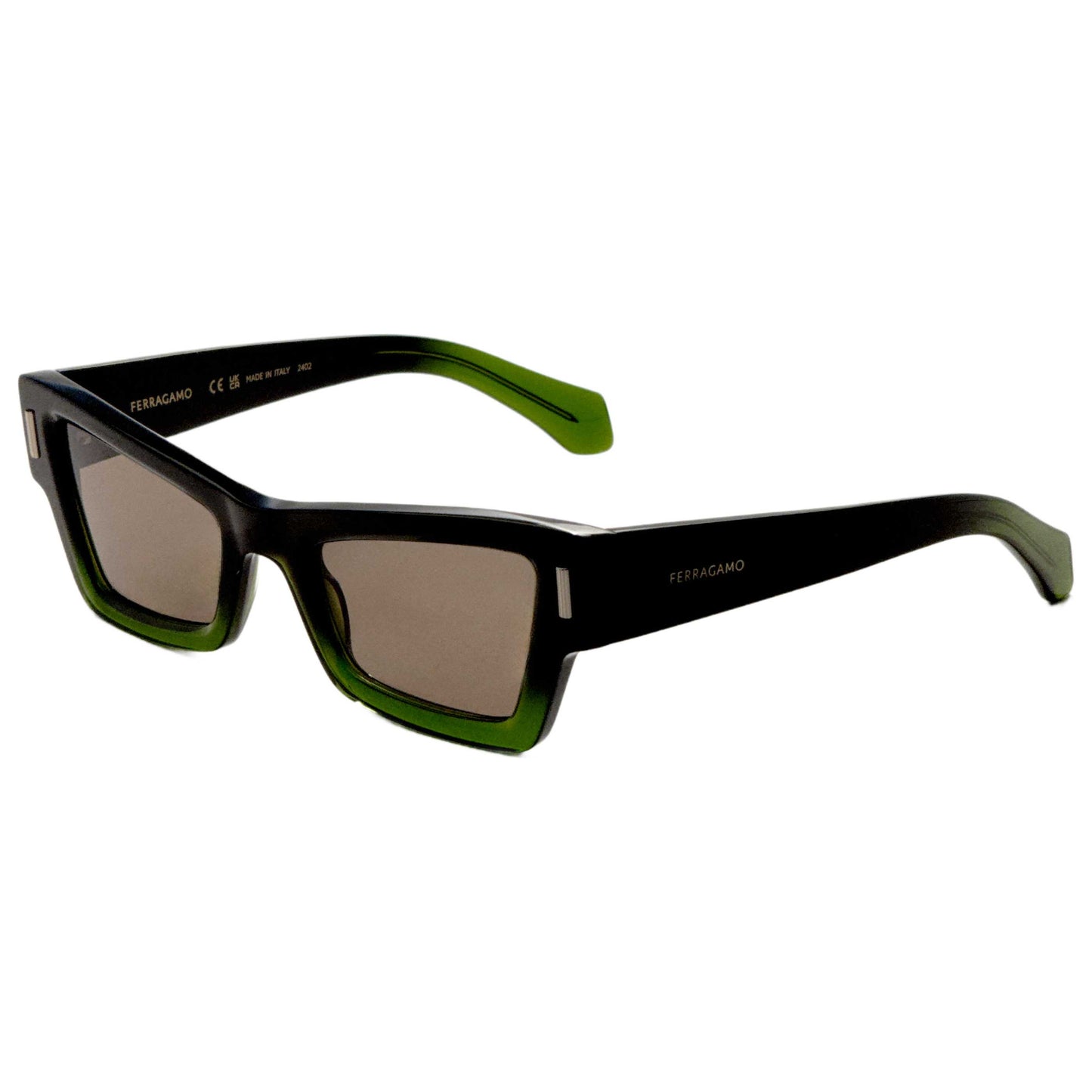 Front view of Ferragamo Women's Sunglasses SF2006S-316-53