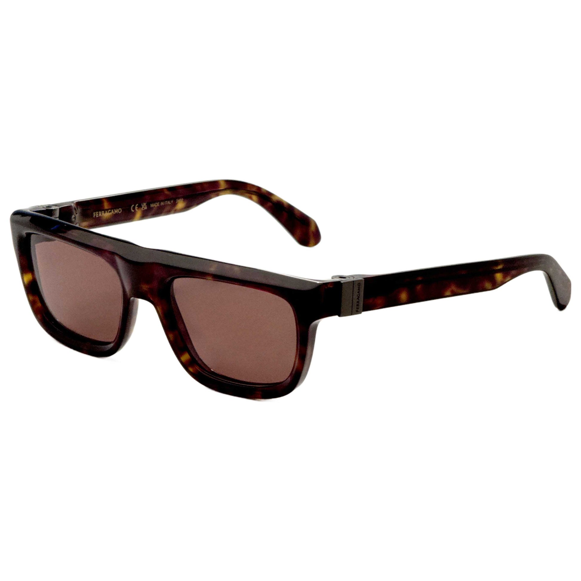 Front view of Ferragamo Men's Sunglasses SF2009S-242-56
