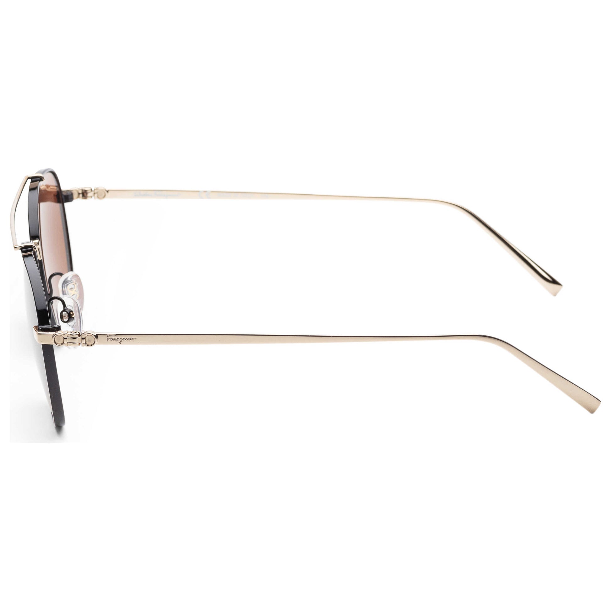 Left view of Ferragamo Fashion Men's Sunglasses SF200S-733
