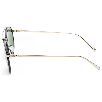 Left view of Ferragamo Fashion Men's Sunglasses SF201S-733