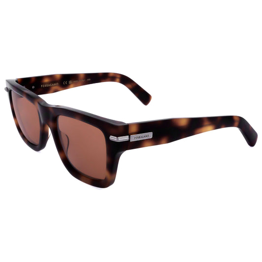 Front view of Ferragamo Men's Sunglasses SF2033S-240-53