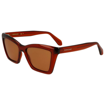 Front view of Ferragamo Women's Sunglasses SF2039SE-224-53