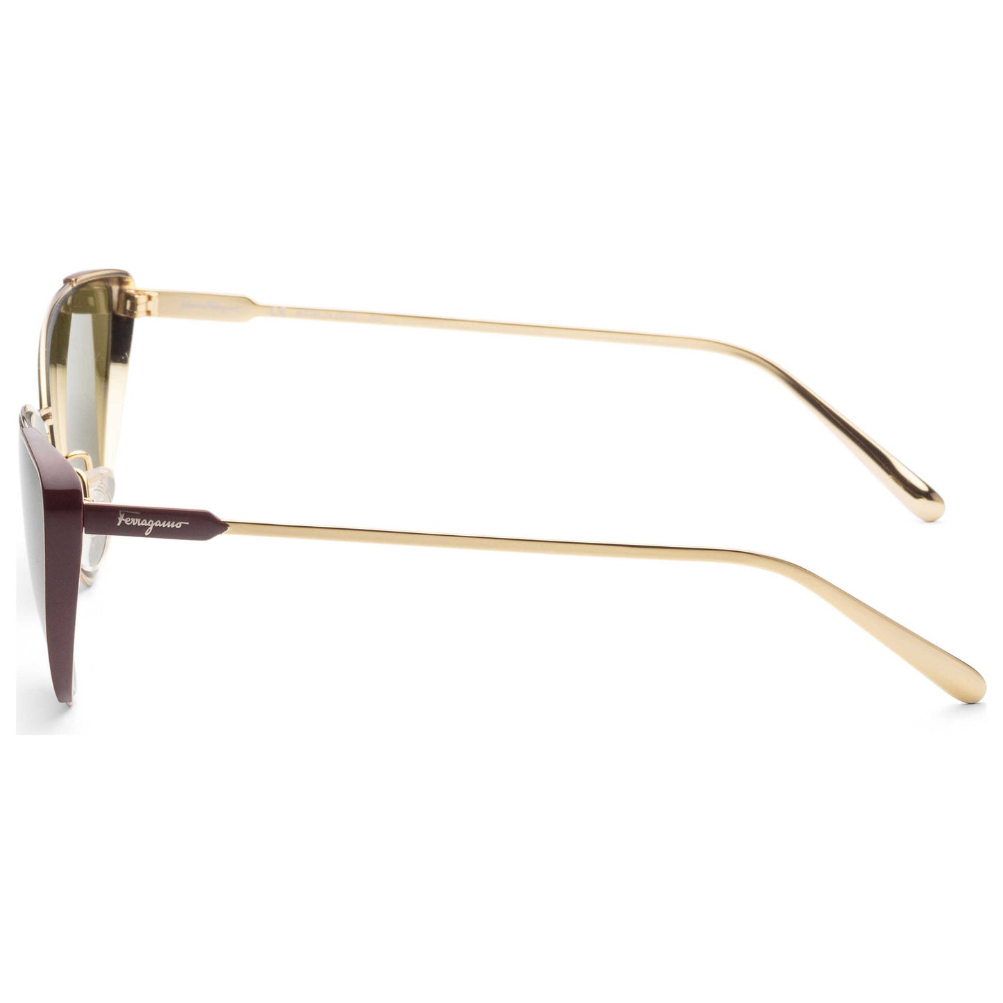 Left view of Ferragamo Fashion Women's Sunglasses SF206S-744