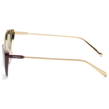 Left view of Ferragamo Fashion Women's Sunglasses SF206S-744