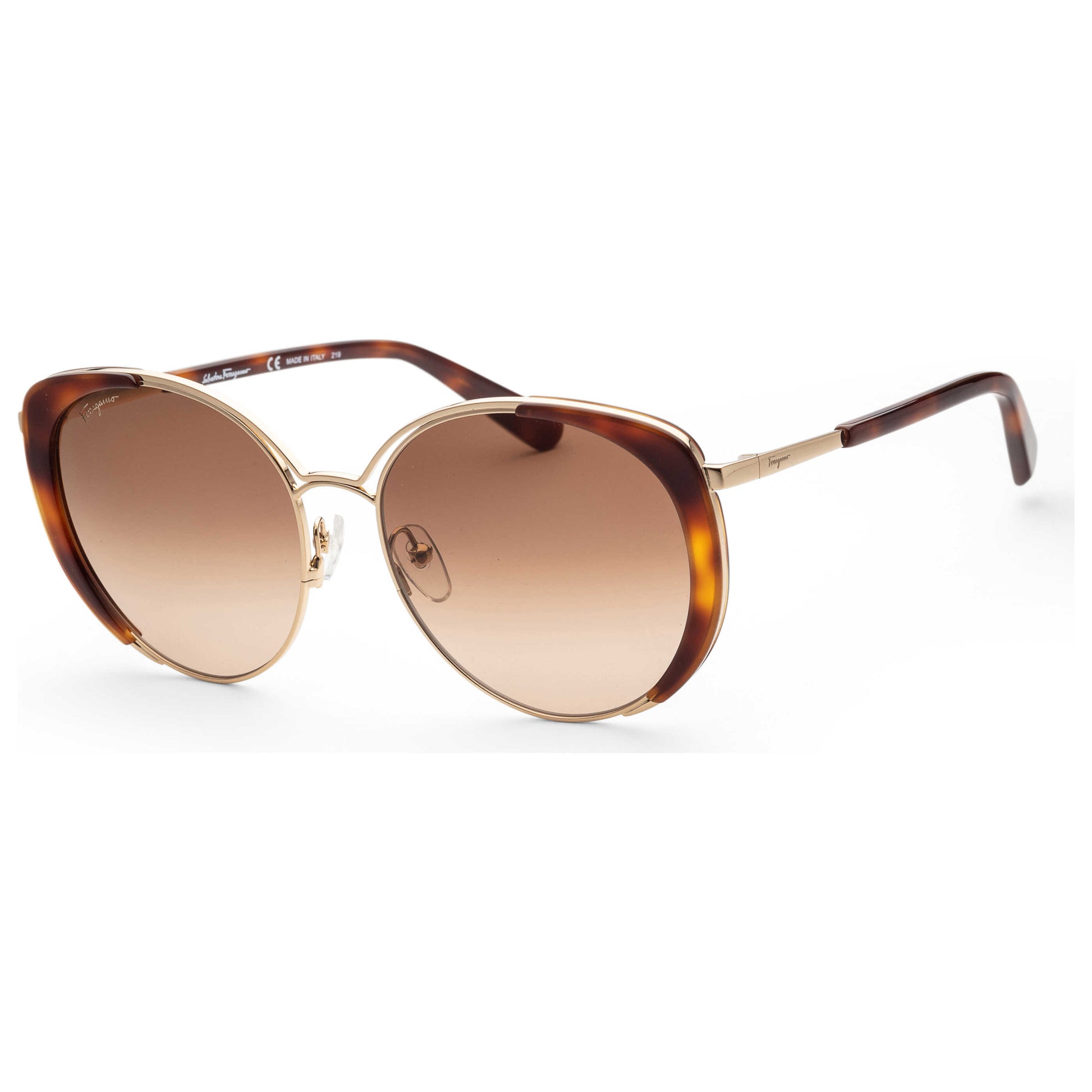 Front view of Ferragamo Women's Sunglasses SF207S-723