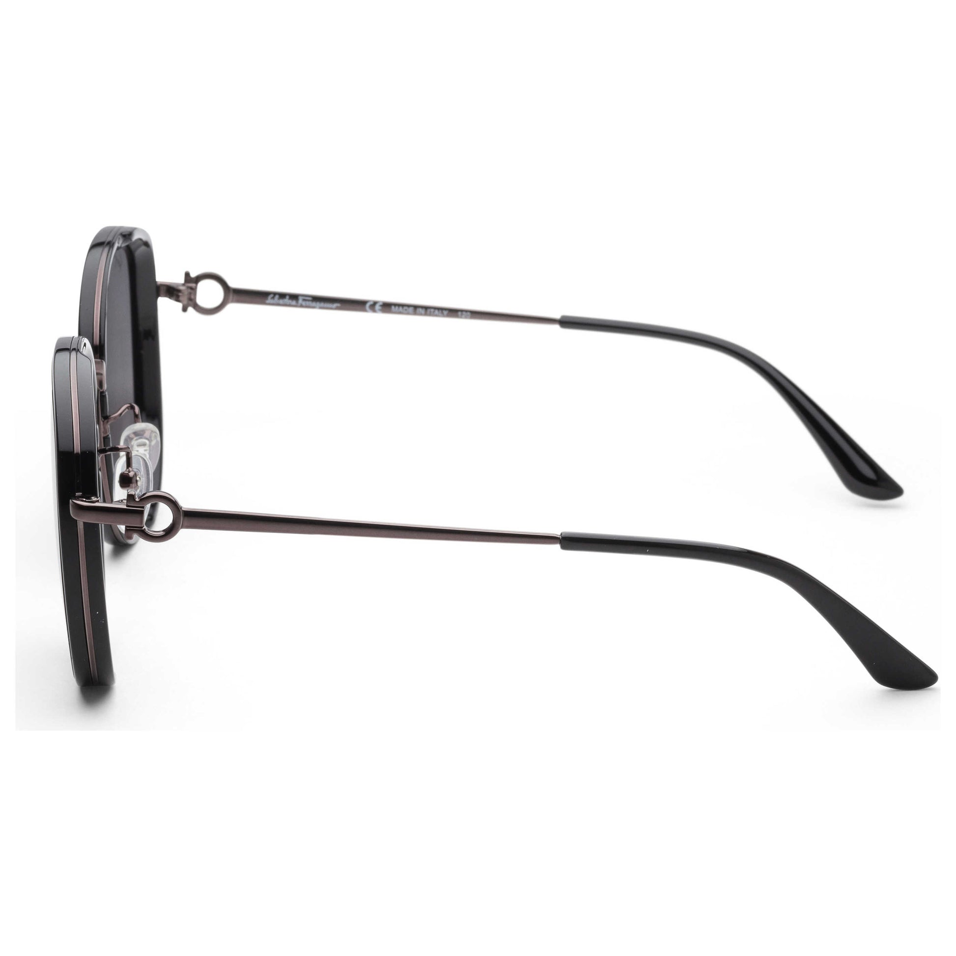 Left view of Ferragamo Fashion Unisex Sunglasses SF213SK-021