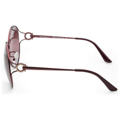 Left view of Ferragamo Fashion Women's Sunglasses SF215SK-603