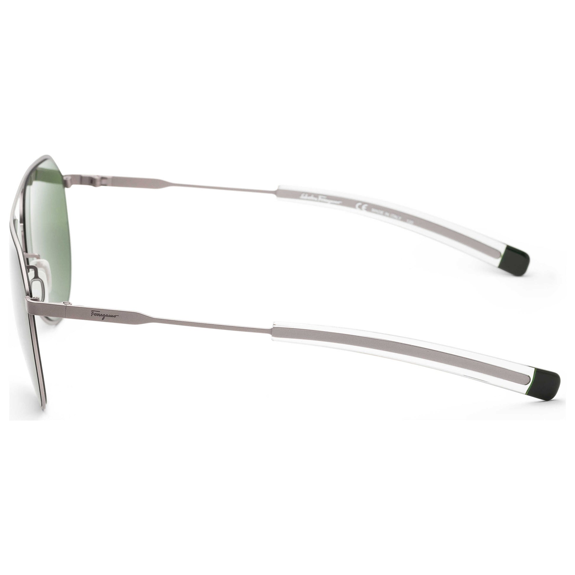 Left view of Ferragamo Fashion Men's Sunglasses SF219S-032