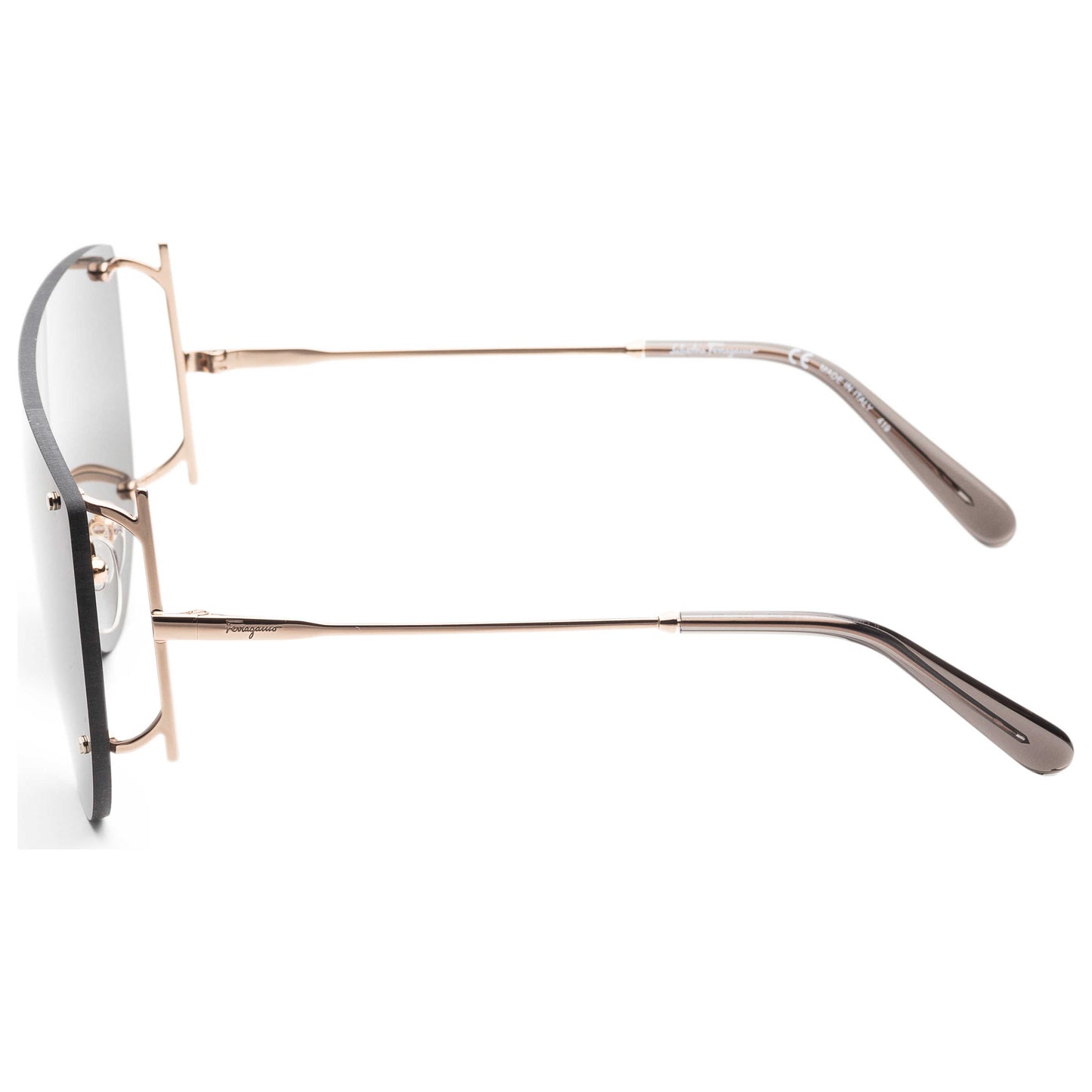 Left view of Ferragamo Fashion Unisex Sunglasses SF222S-6520785