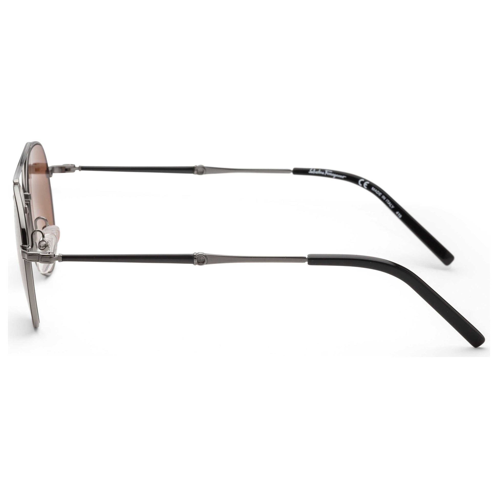 Left view of Ferragamo Fashion Men's Sunglasses SF224S-021