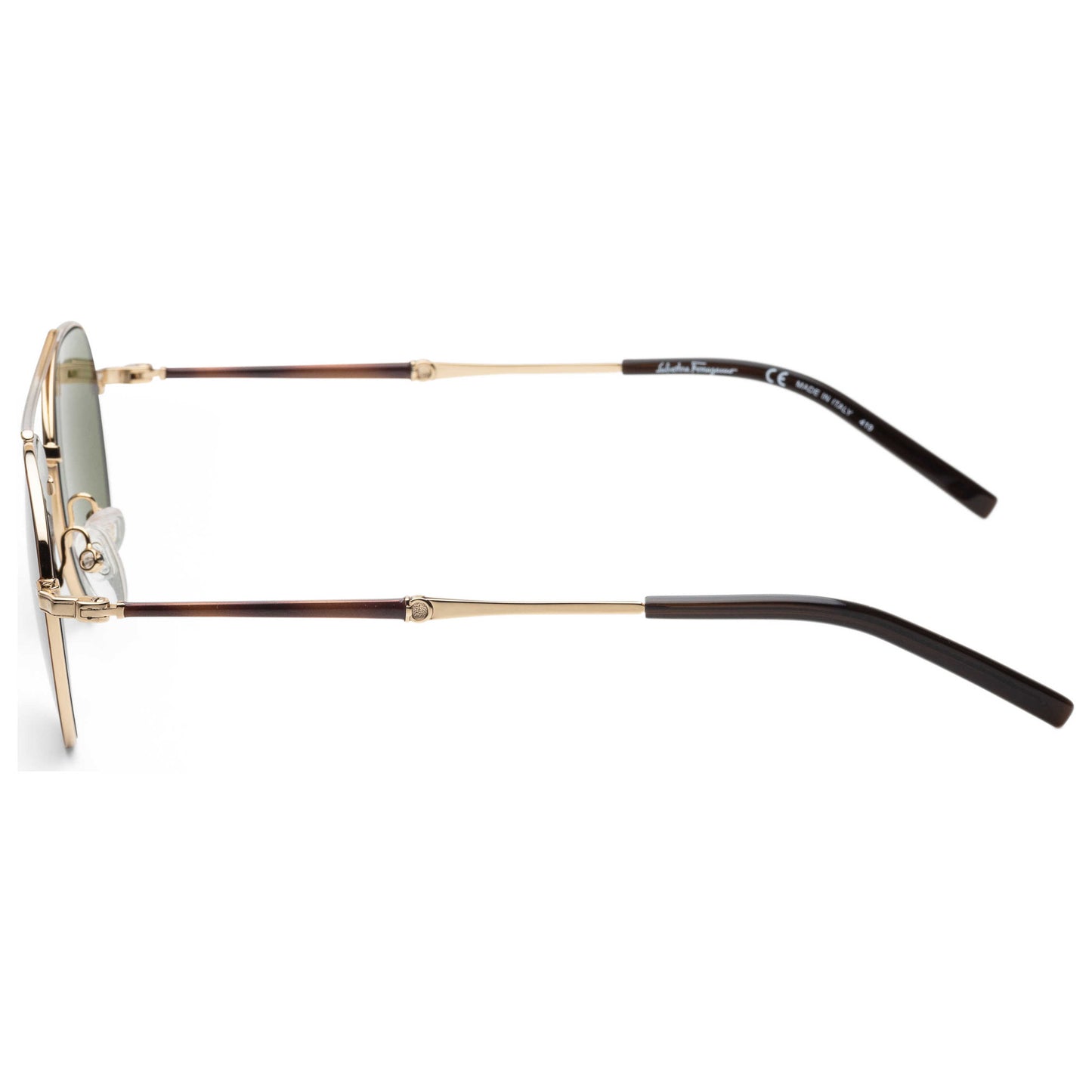 Left view of Ferragamo Fashion Men's Sunglasses SF224S-726