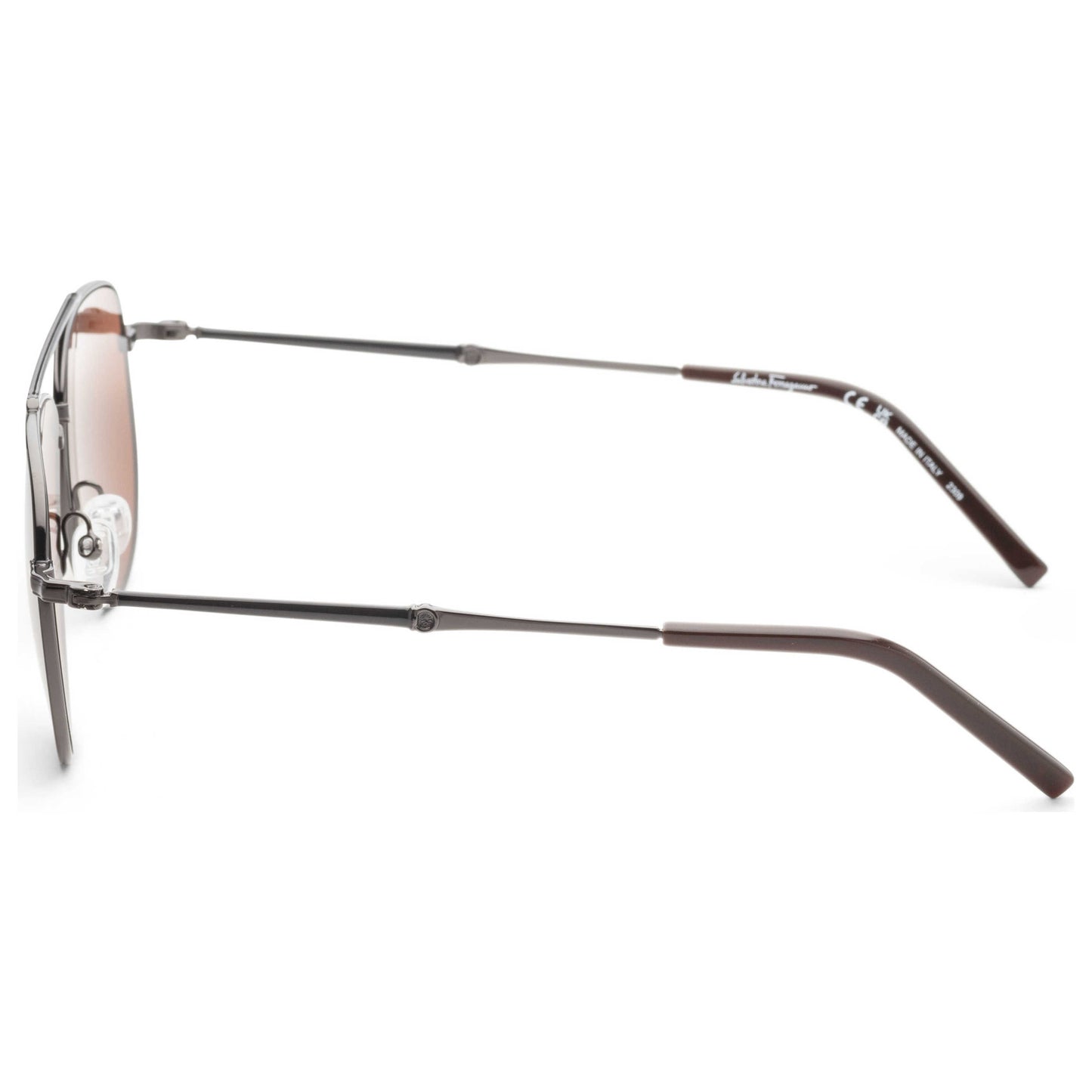 Left view of Ferragamo Fashion Men's Sunglasses SF226S-021