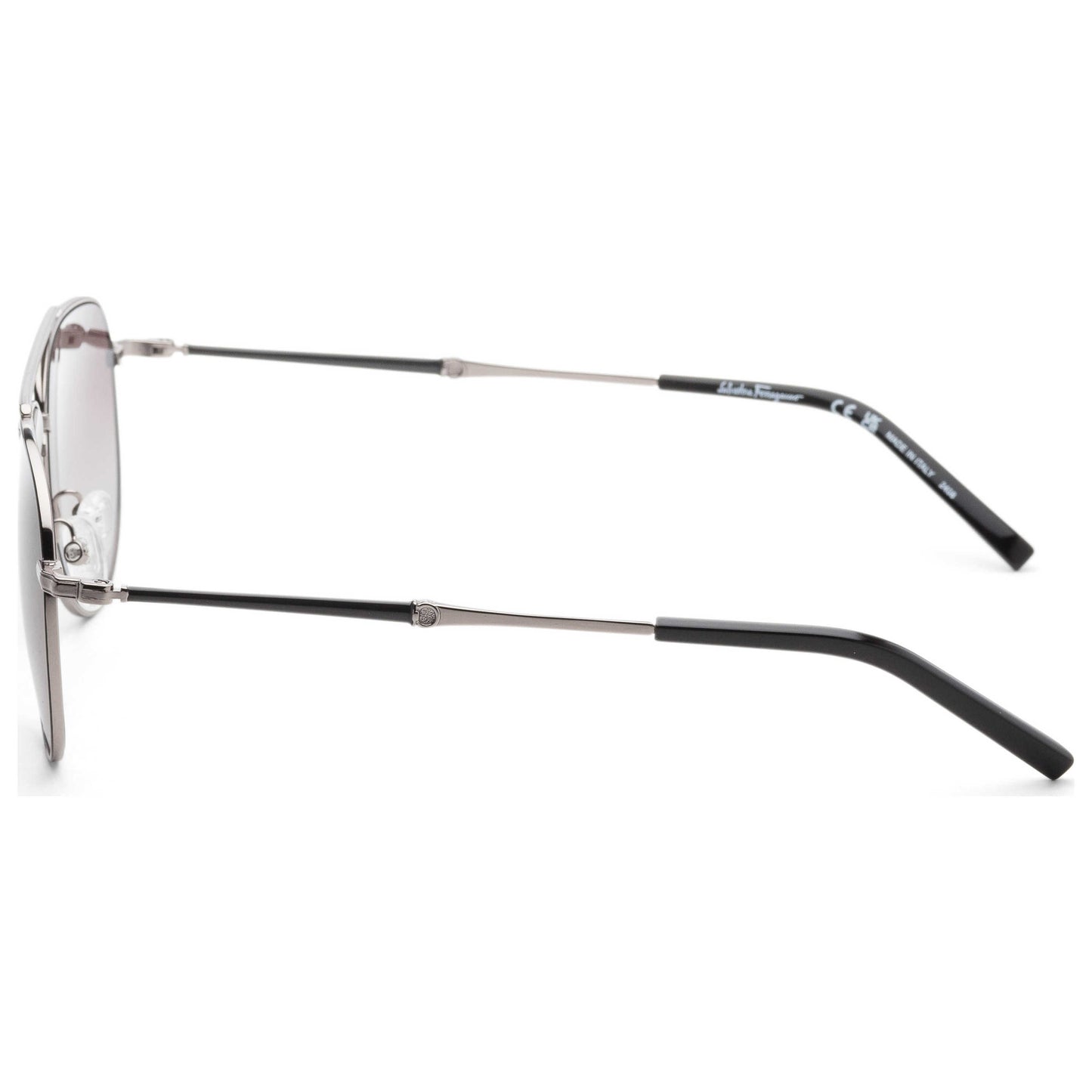 Left view of Ferragamo Men's Sunglasses SF226S-086-58