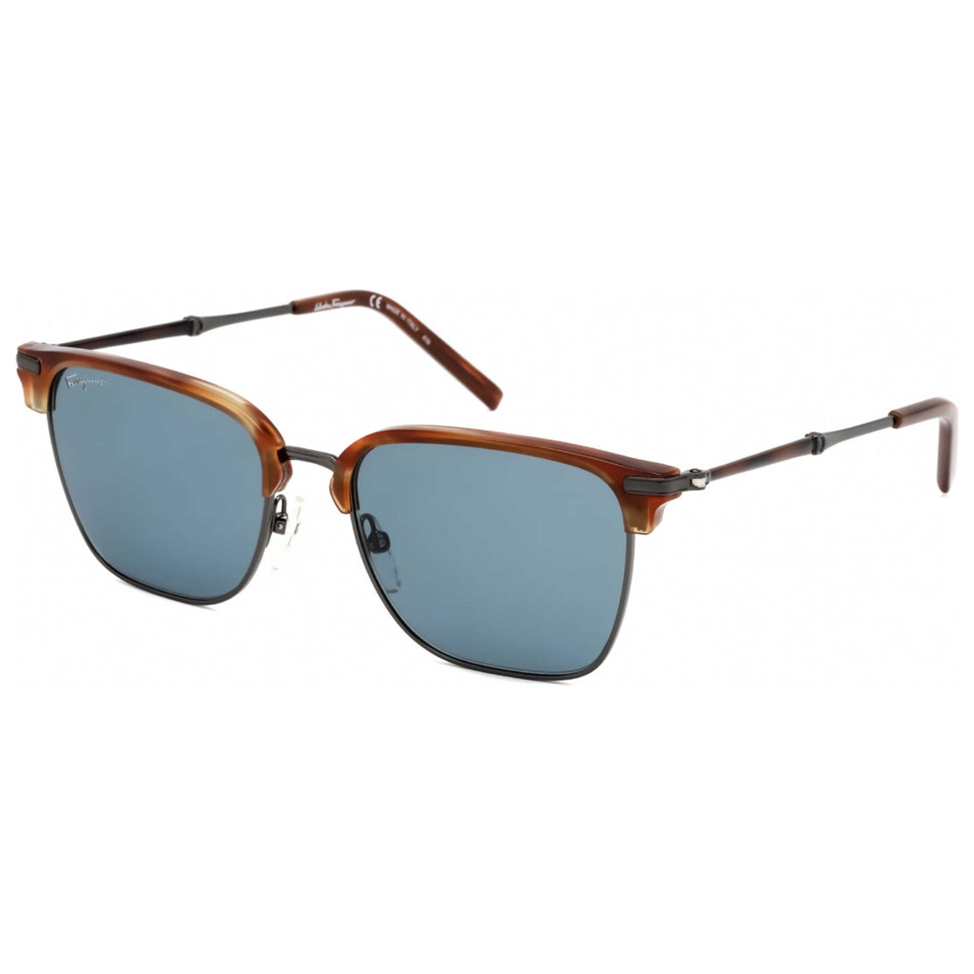 Front view of Ferragamo Fashion Men's Sunglasses SF227S-086