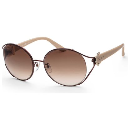 Front view of Ferragamo Fashion Women's Sunglasses SF230SRK-210