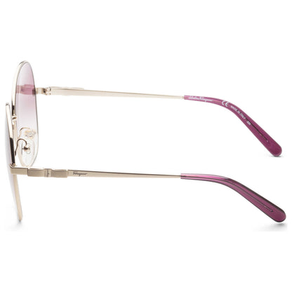 Left view of Ferragamo Fashion Women's Sunglasses SF242S-736