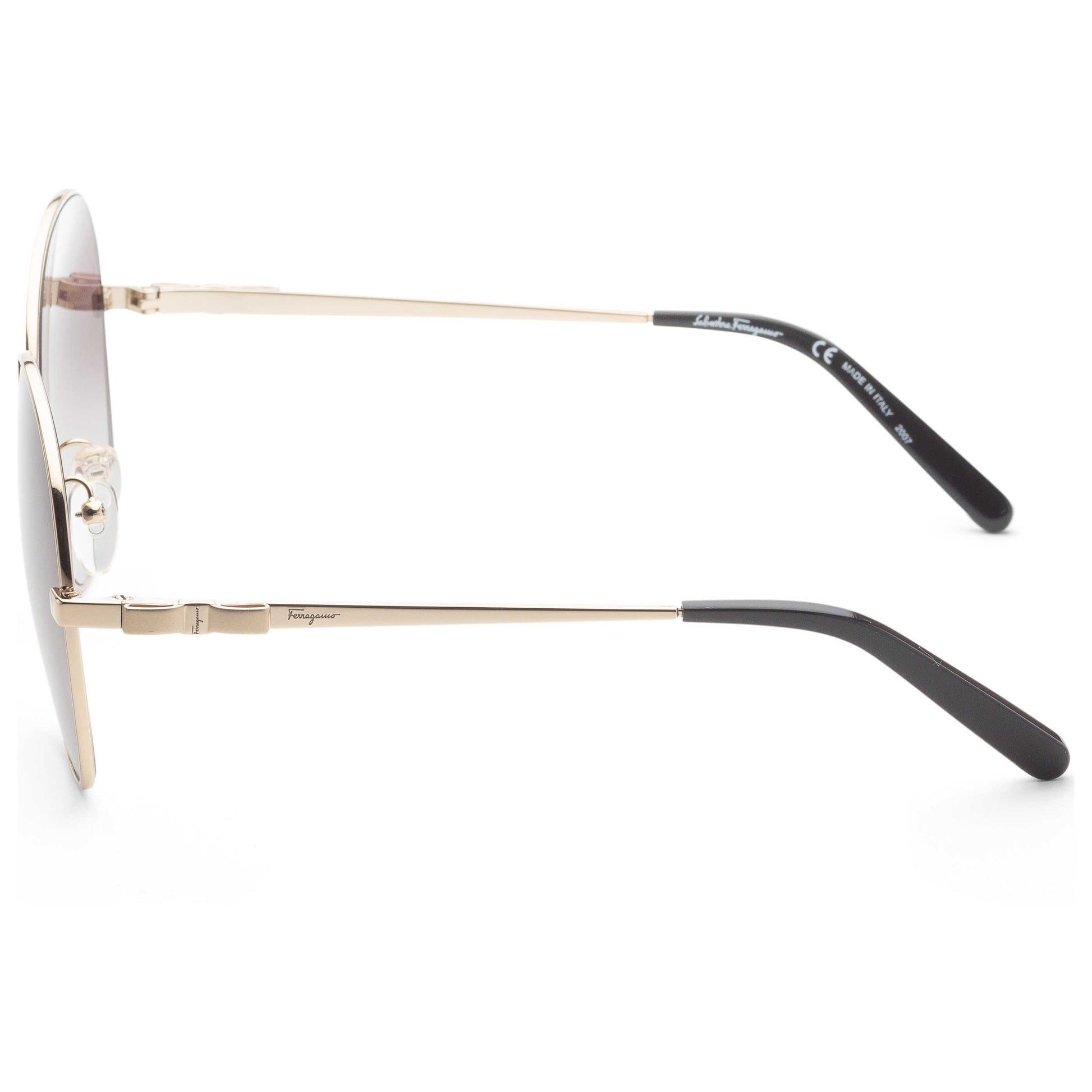 Left view of Ferragamo Fashion Women's Sunglasses SF242S-738