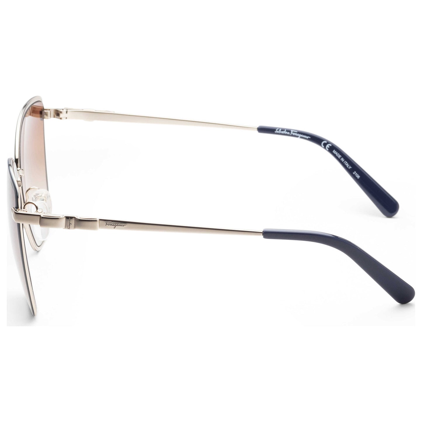 Left view of Ferragamo Fashion Women's Sunglasses SF279S-714