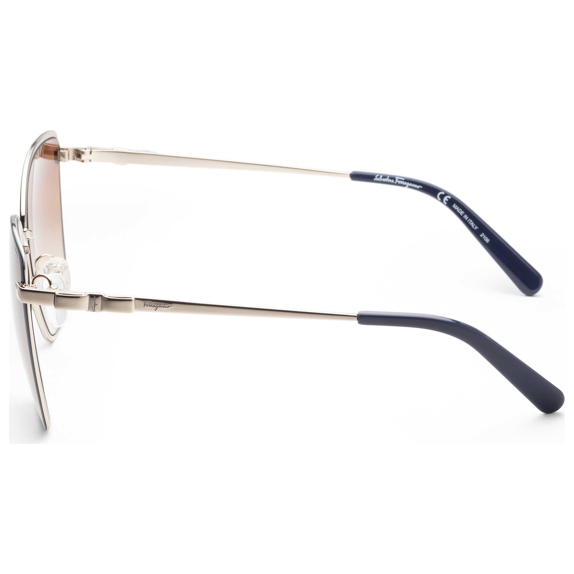 Left view of Ferragamo Fashion Women's Sunglasses SF279S-714