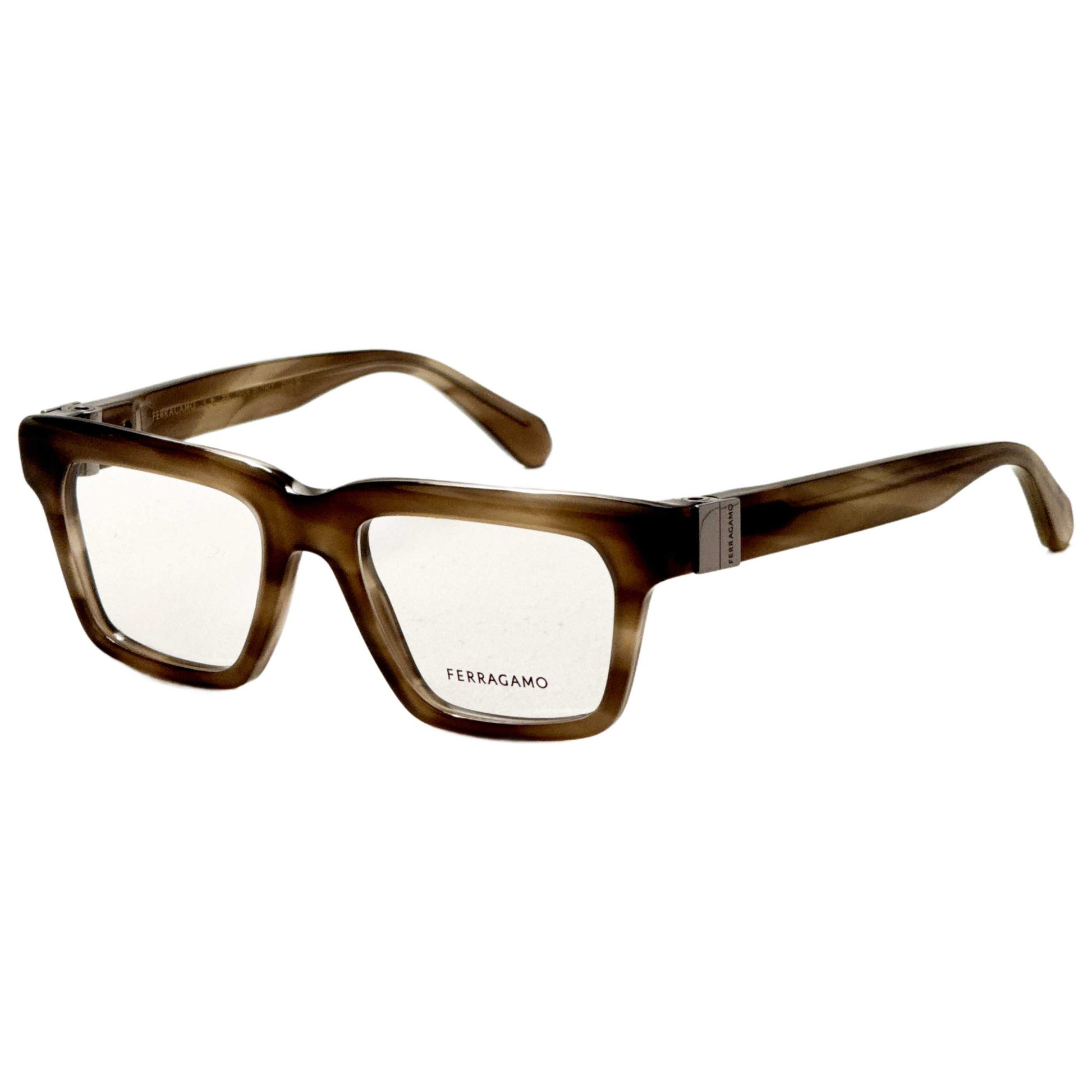 Front view of Ferragamo Men's Opticals SF2995-319-52
