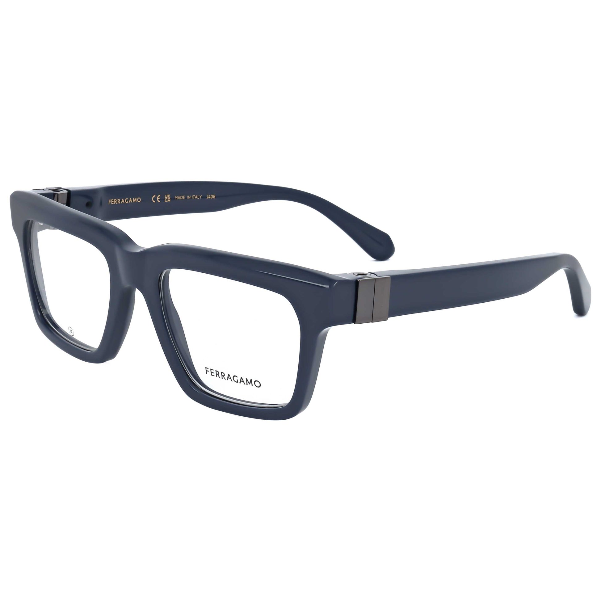 Front view of Ferragamo Men's Opticals SF2995-414-52