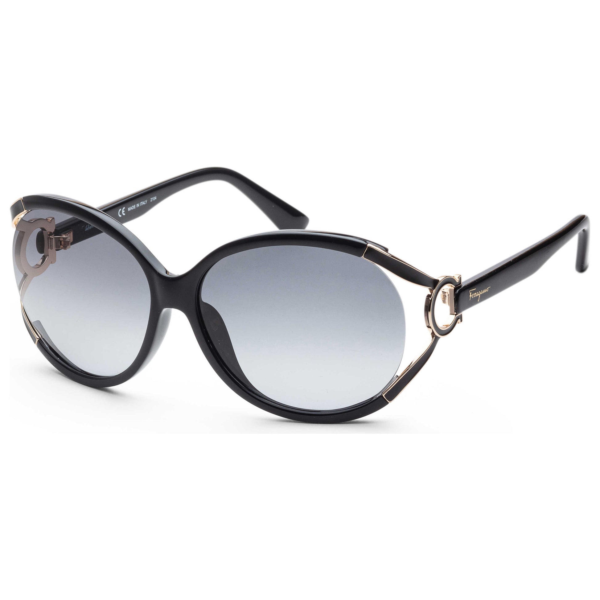 Front view of Ferragamo Fashion Unisex Sunglasses SF600S-001