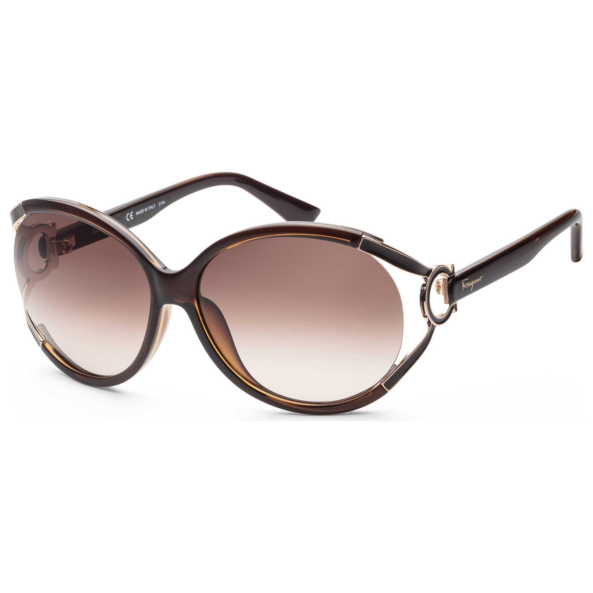 Front view of Ferragamo Fashion Women's Sunglasses SF600S-220