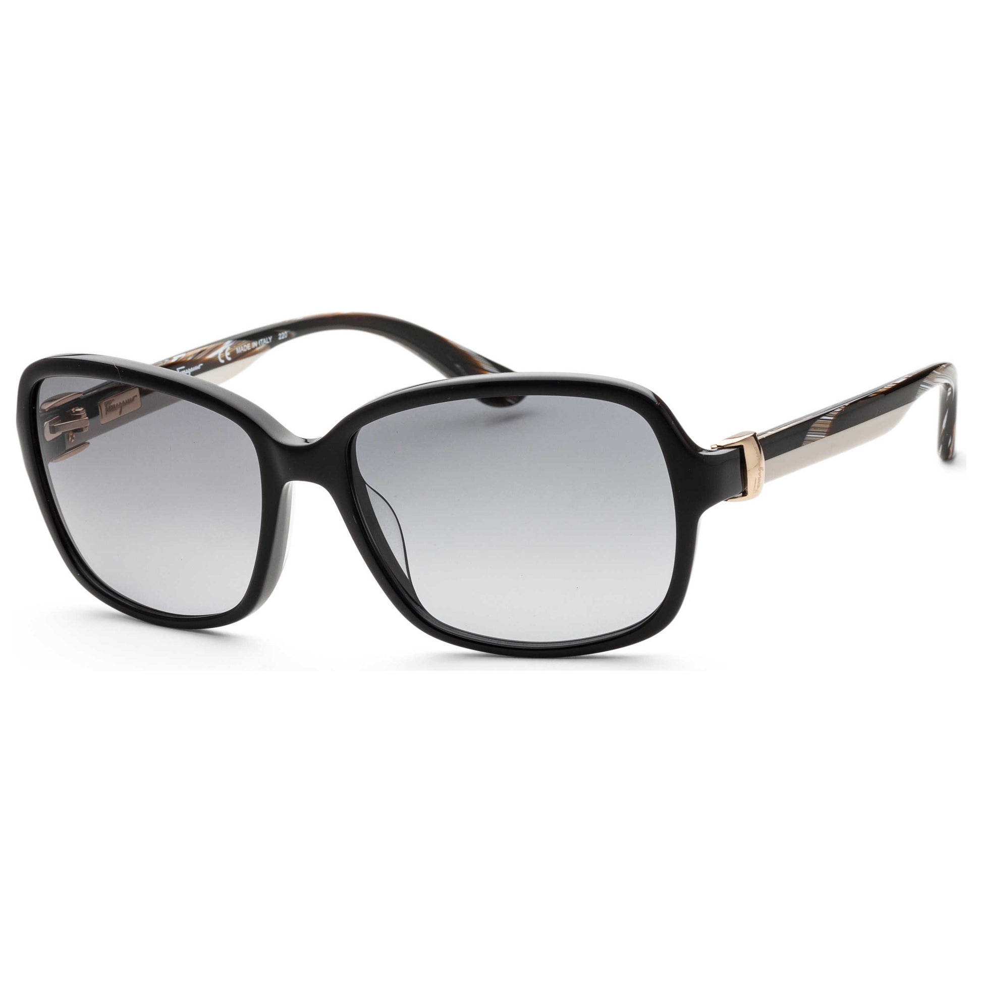 Front view of Ferragamo Fashion Women's Sunglasses SF606S-001