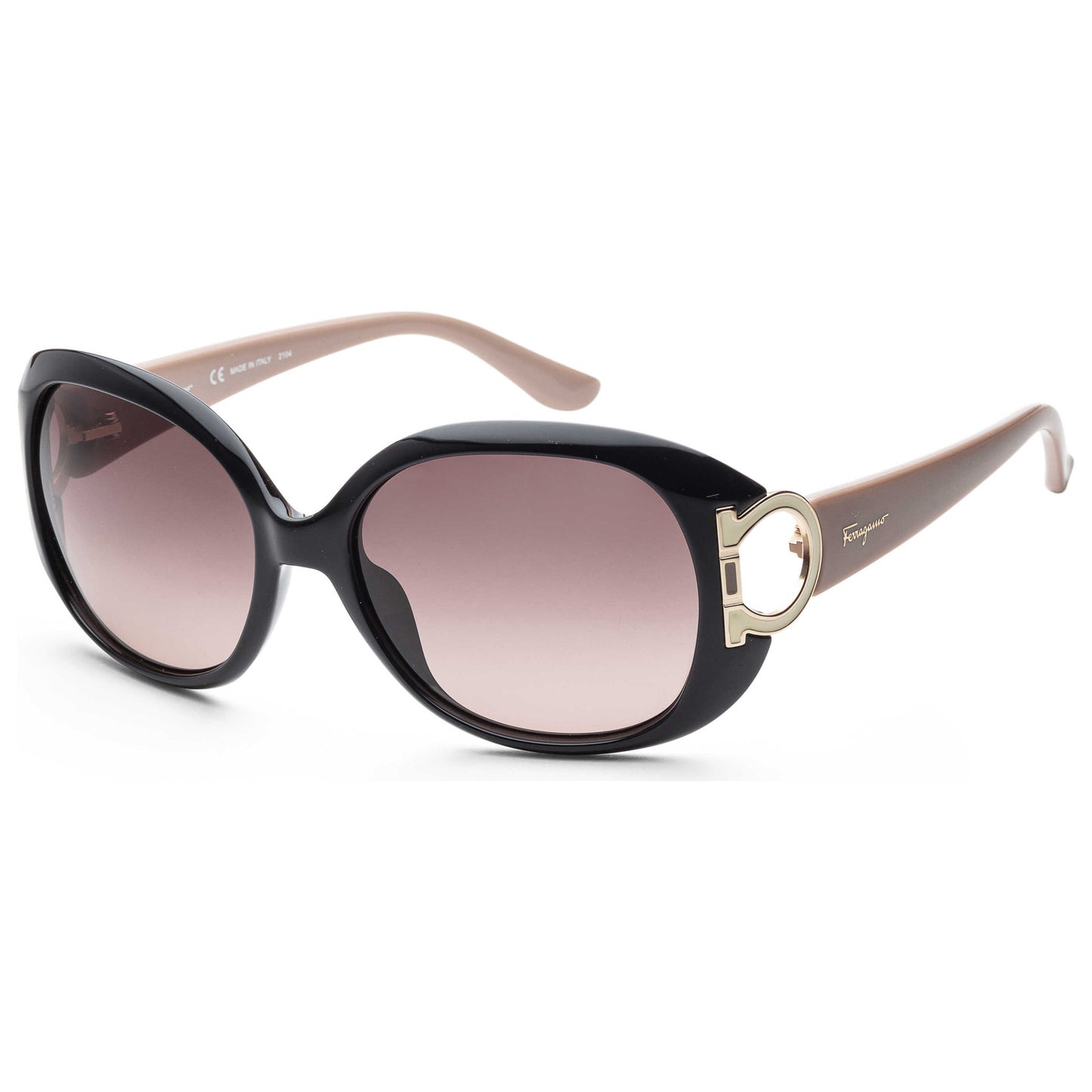 Front view of Ferragamo Fashion Women's Sunglasses SF668S-001