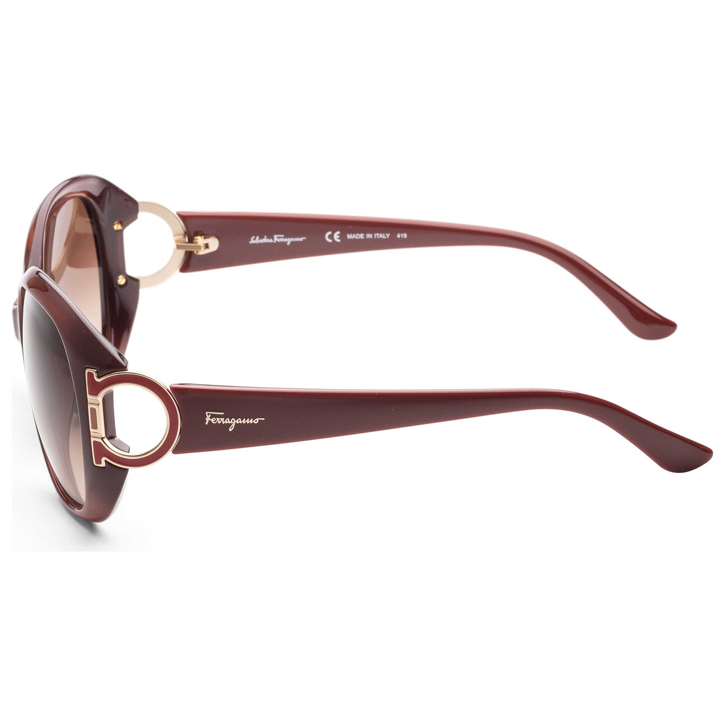 Left view of Ferragamo Fashion Women's Sunglasses SF668S-5717224