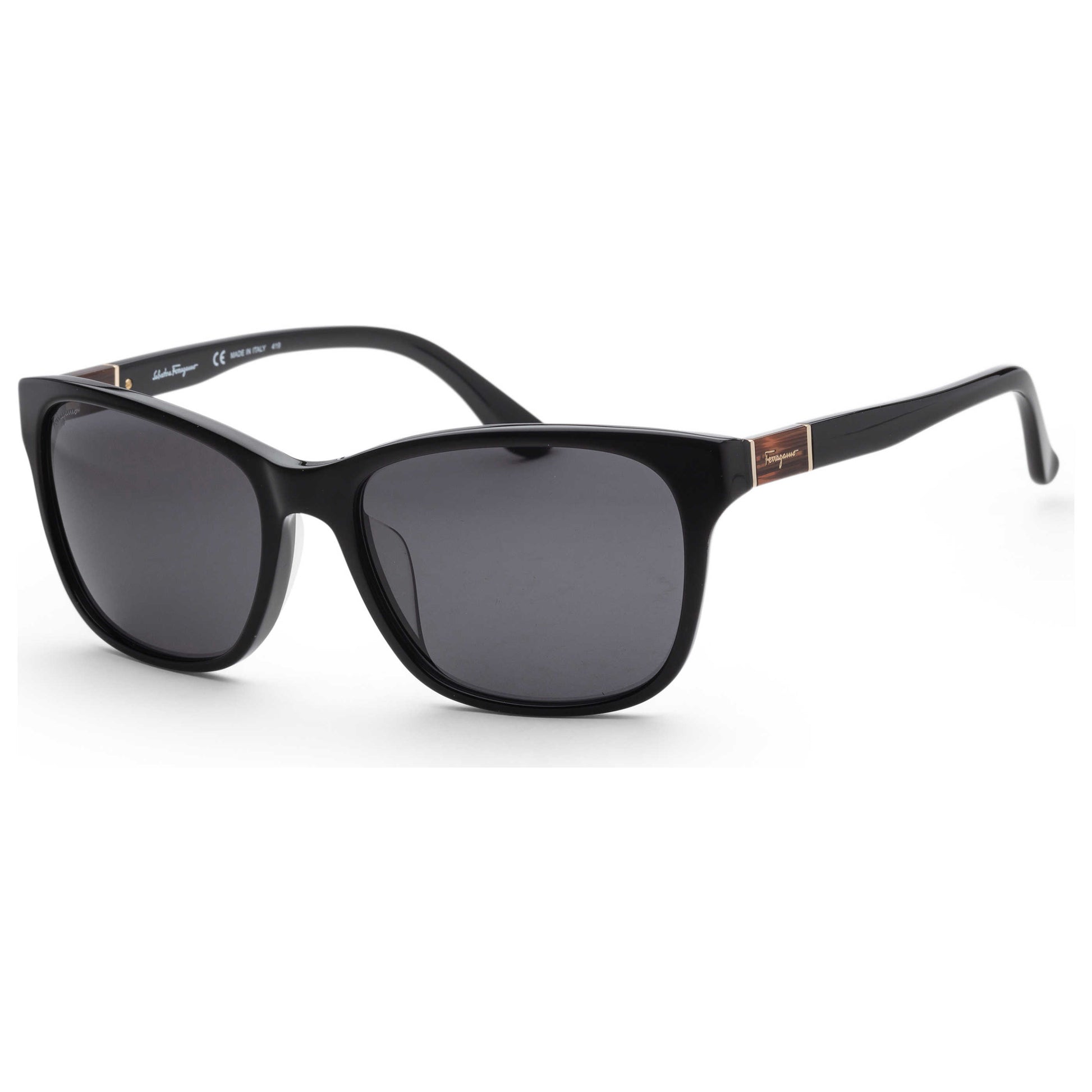 Front view of Ferragamo Fashion Men's Sunglasses SF701SK-001-60