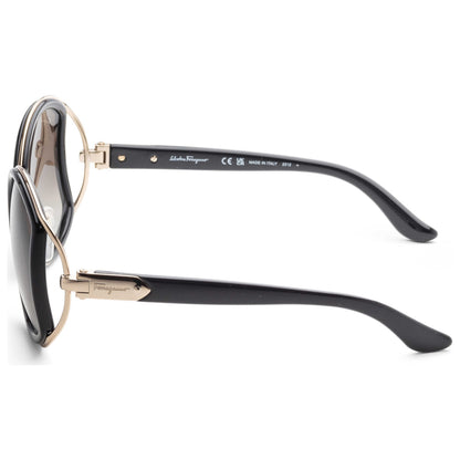 Left view of Ferragamo Fashion Women's Sunglasses SF719S-001