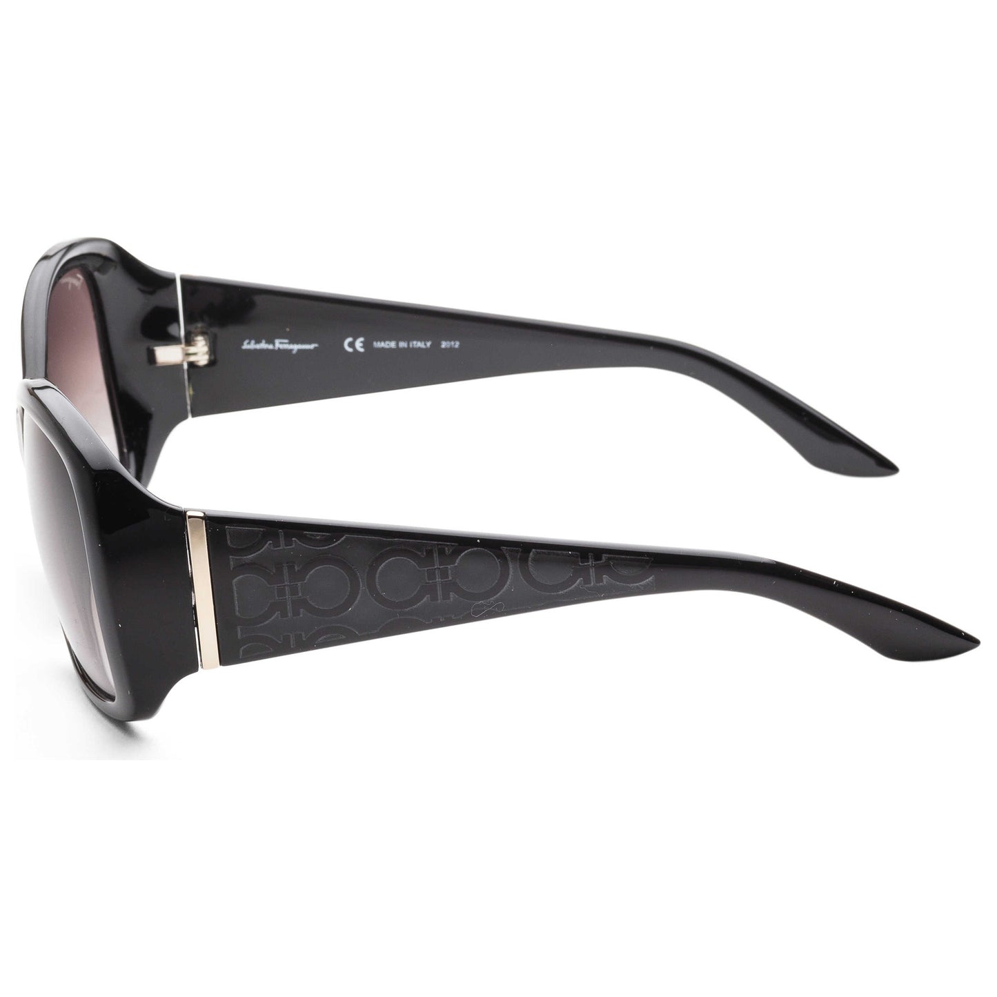Left view of Ferragamo Fashion Women's Sunglasses SF722S-5817001