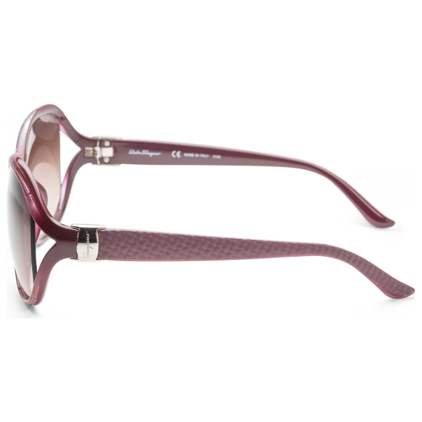 Left view of Ferragamo Fashion Women's Sunglasses SF770SA-604