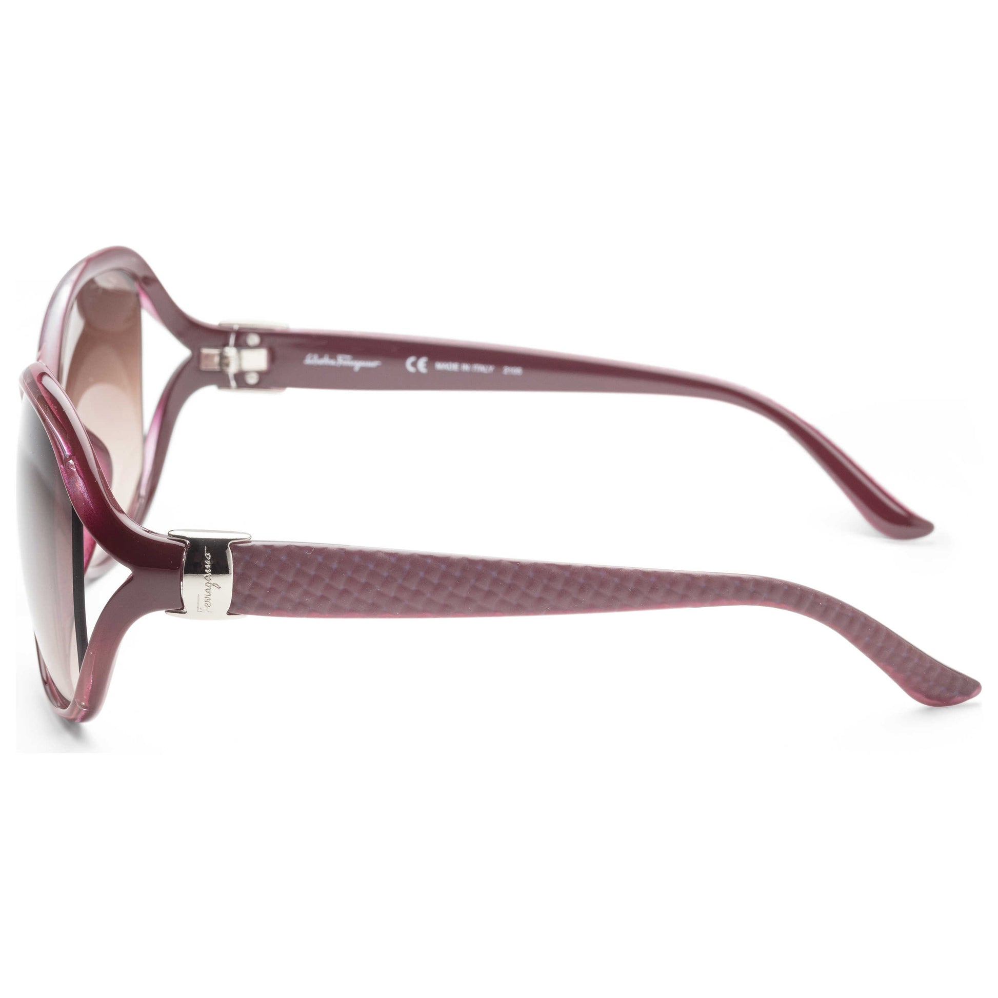 Left view of Ferragamo Fashion Women's Sunglasses SF770SA-604