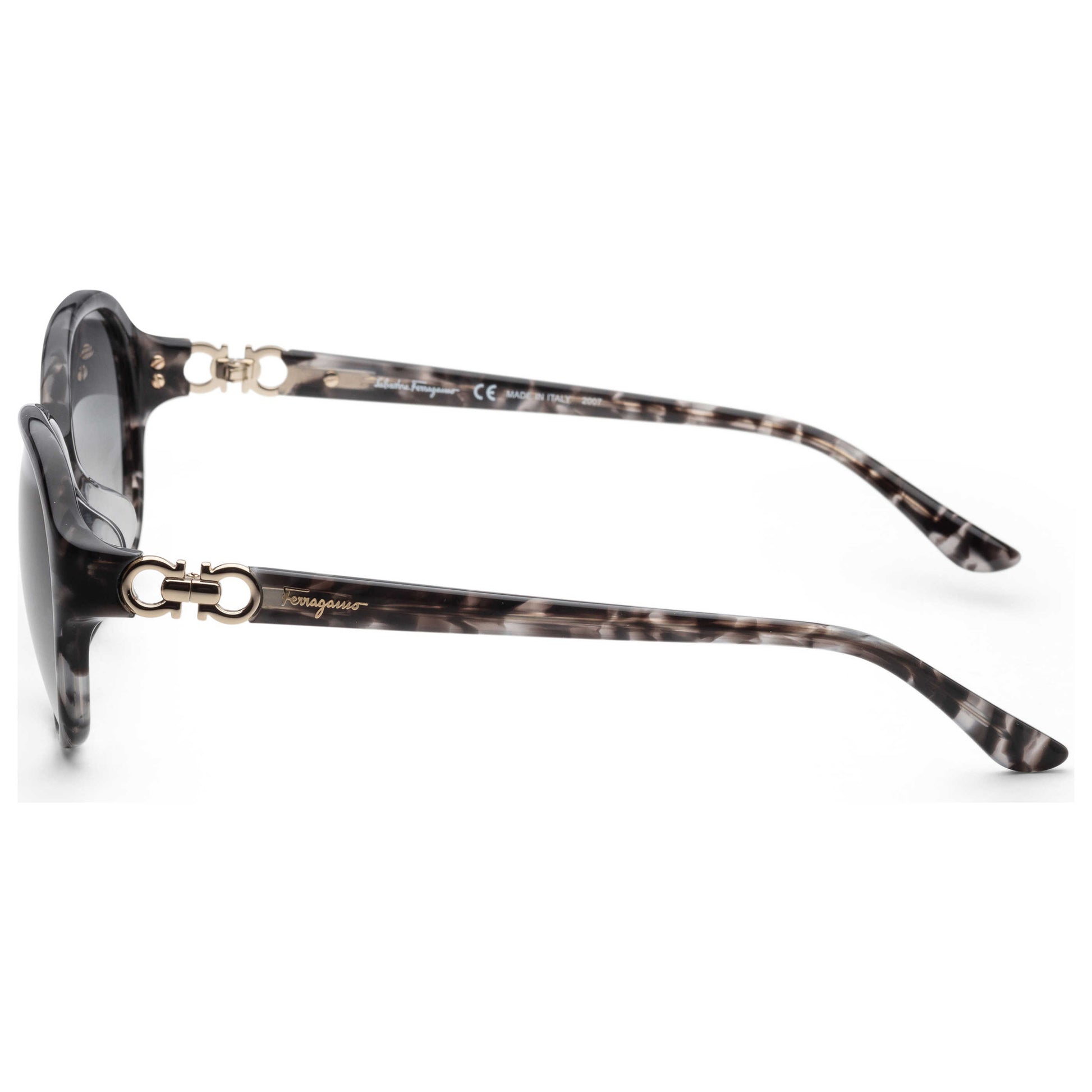 Left view of Ferragamo Fashion Women's Sunglasses SF804SA-052