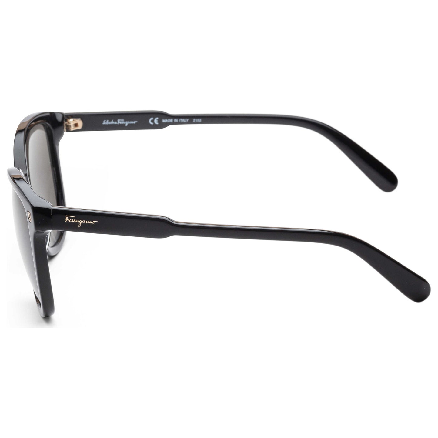 Left view of Ferragamo Fashion Unisex Sunglasses SF815S-001