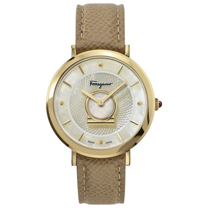 Front view of Ferragamo Minuetto Women's Quartz Watch SF8200319