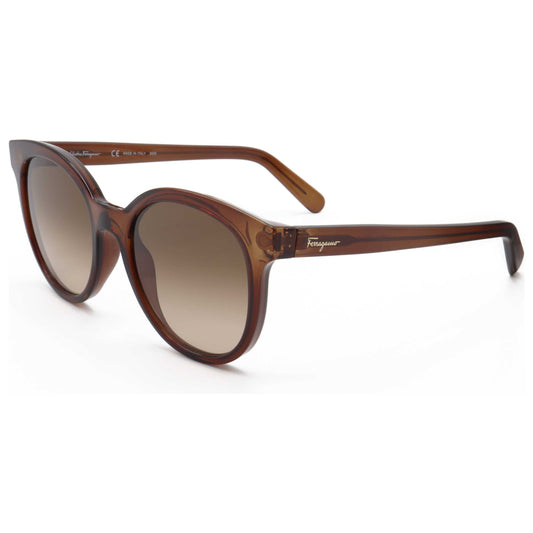 Front view of Ferragamo Women's Sunglasses SF833S-210-53