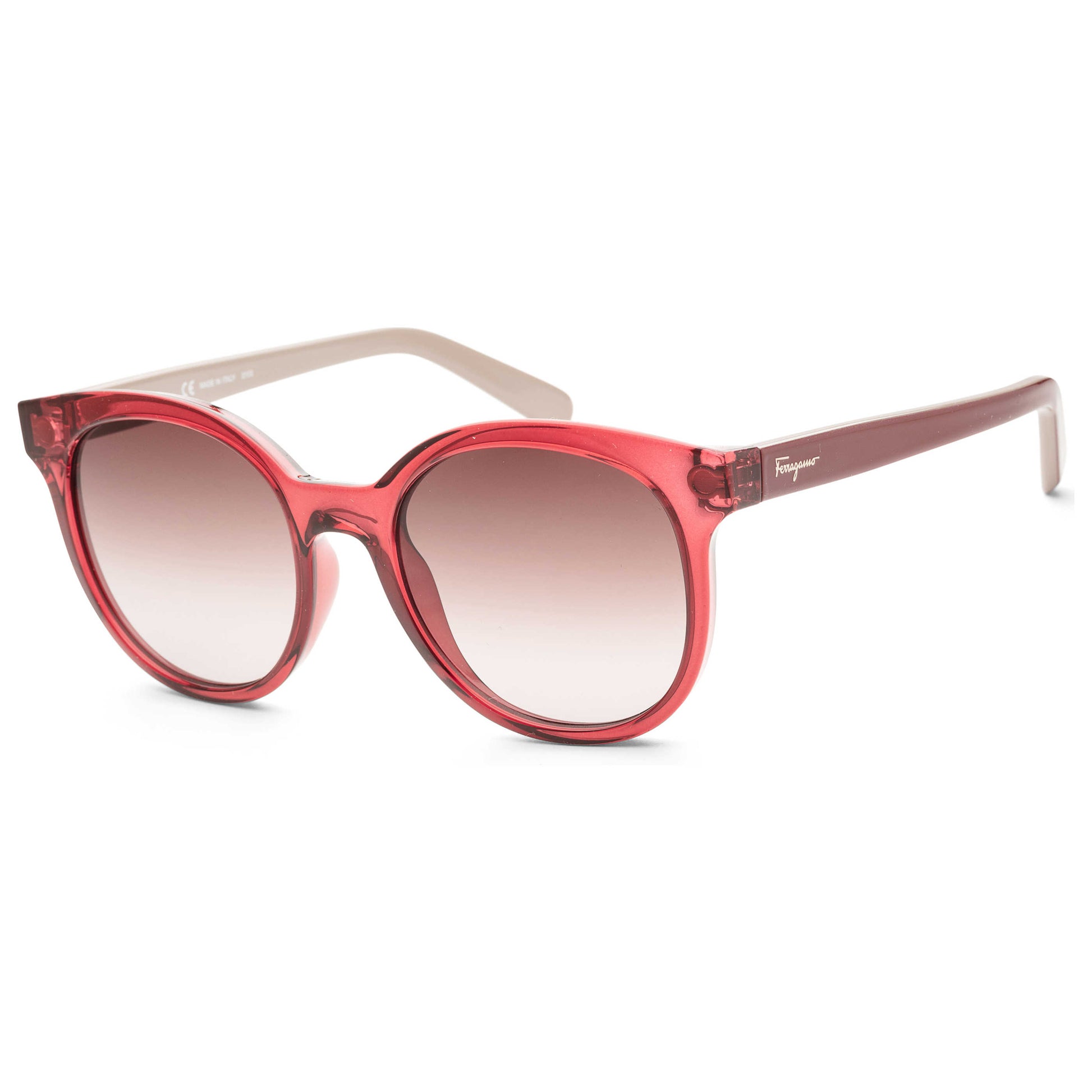 Front view of Ferragamo Fashion Women's Sunglasses SF833S-613-53