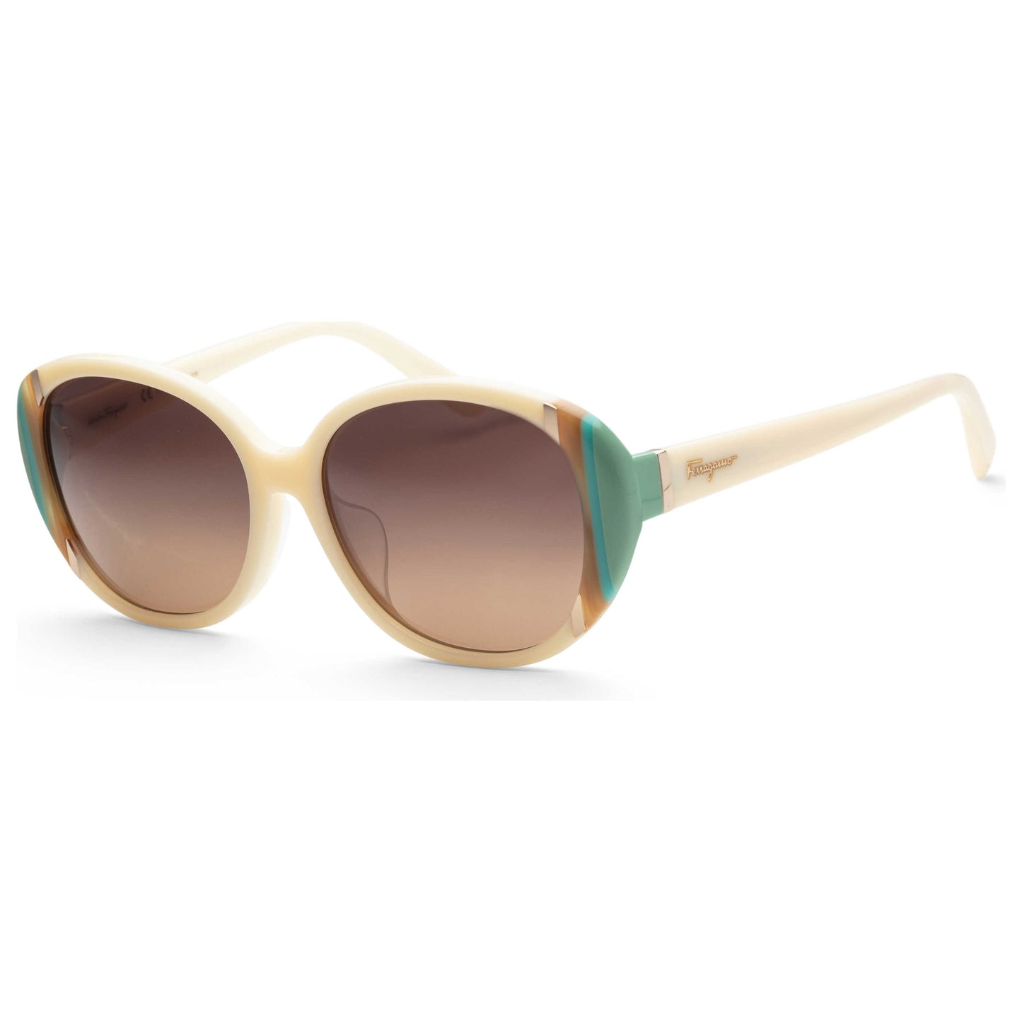 Front view of Ferragamo Fashion Women's Sunglasses SF842SA-103