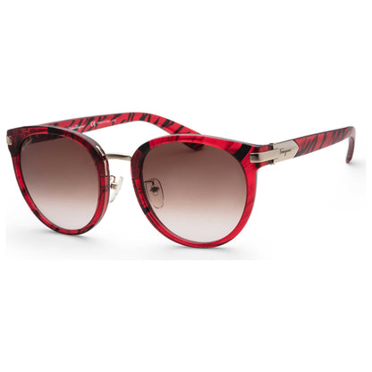 Front view of Ferragamo Fashion Women's Sunglasses SF852SK-645