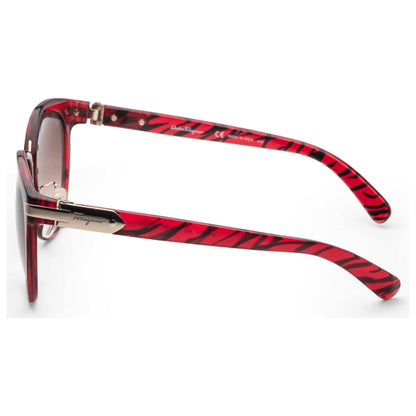 Left view of Ferragamo Fashion Women's Sunglasses SF852SK-645