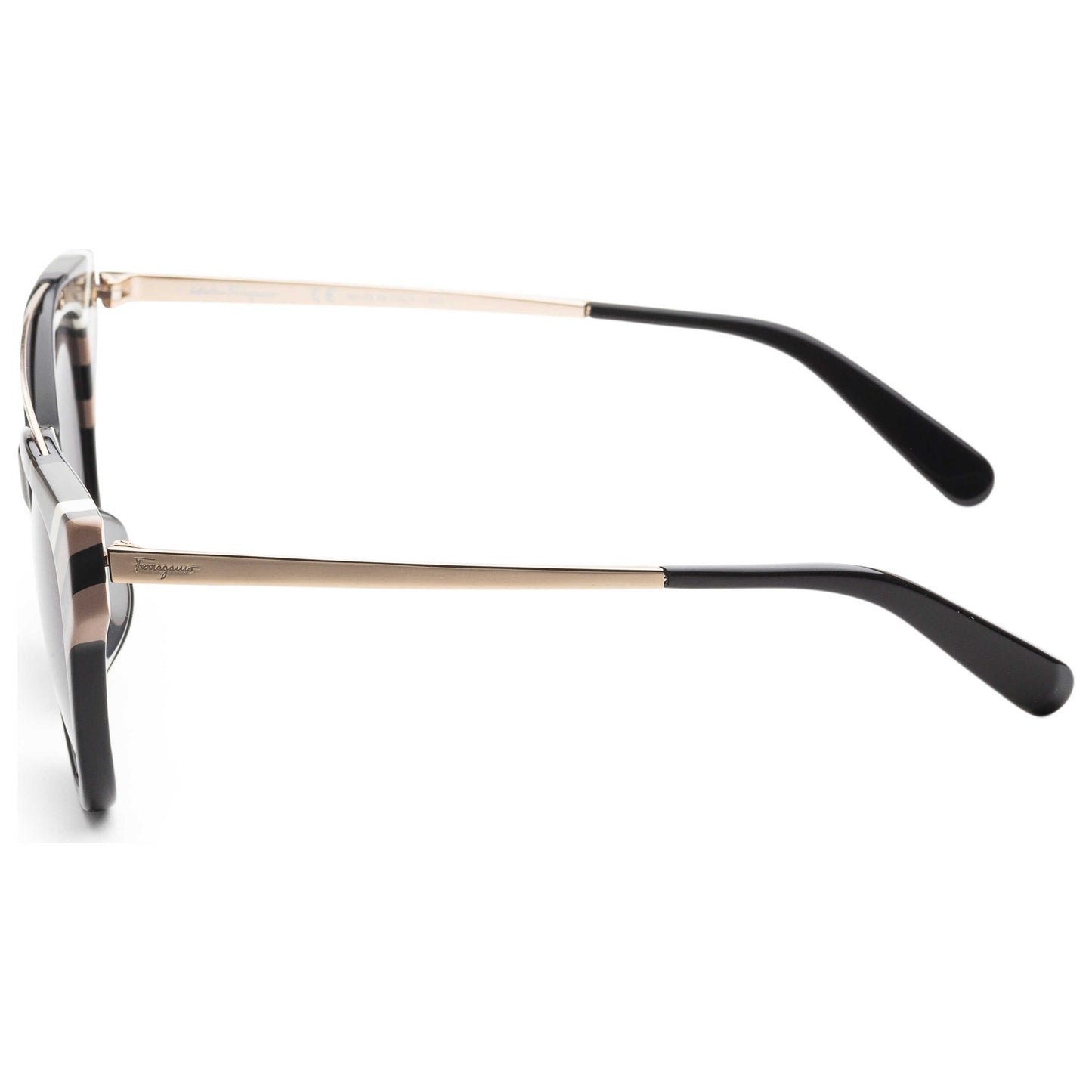 Left view of Ferragamo Fashion Women's Sunglasses SF882SA-5418001