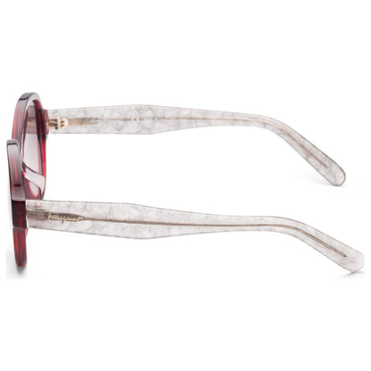 Left view of Ferragamo Fashion Women's Sunglasses SF885SA-613