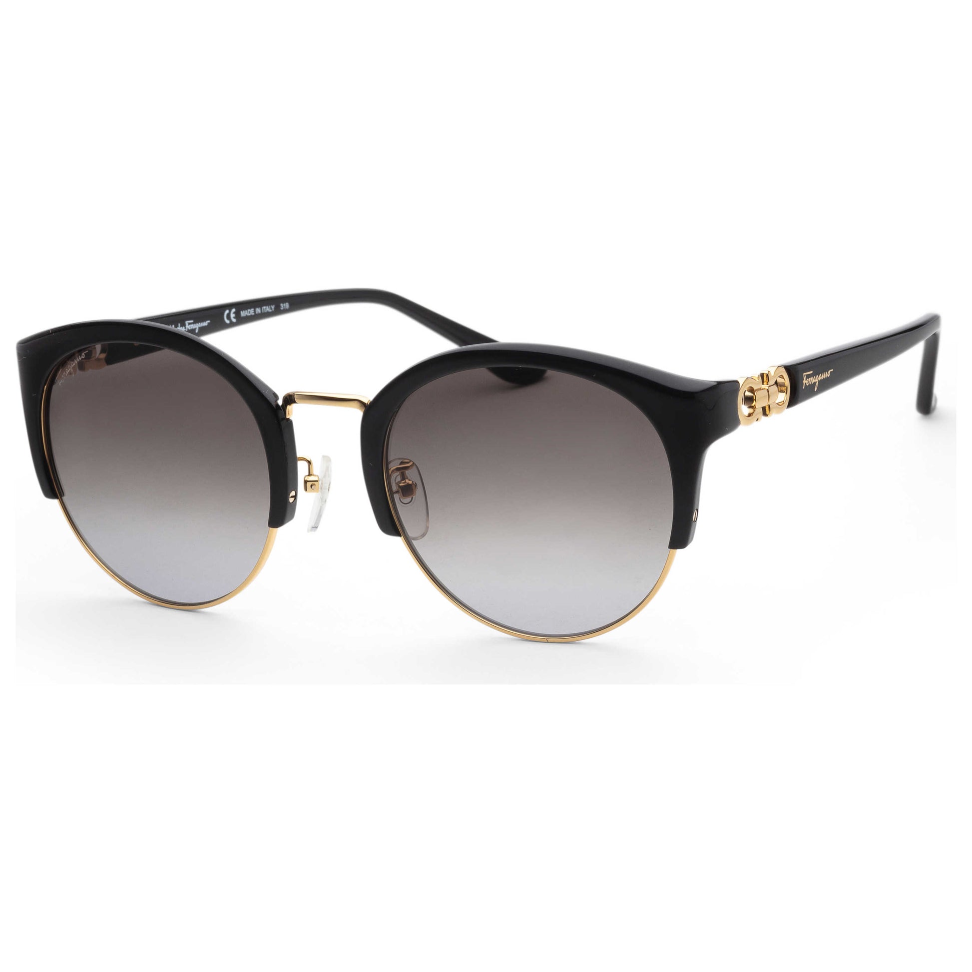 Front view of Ferragamo Fashion Women's Sunglasses SF902SK-001