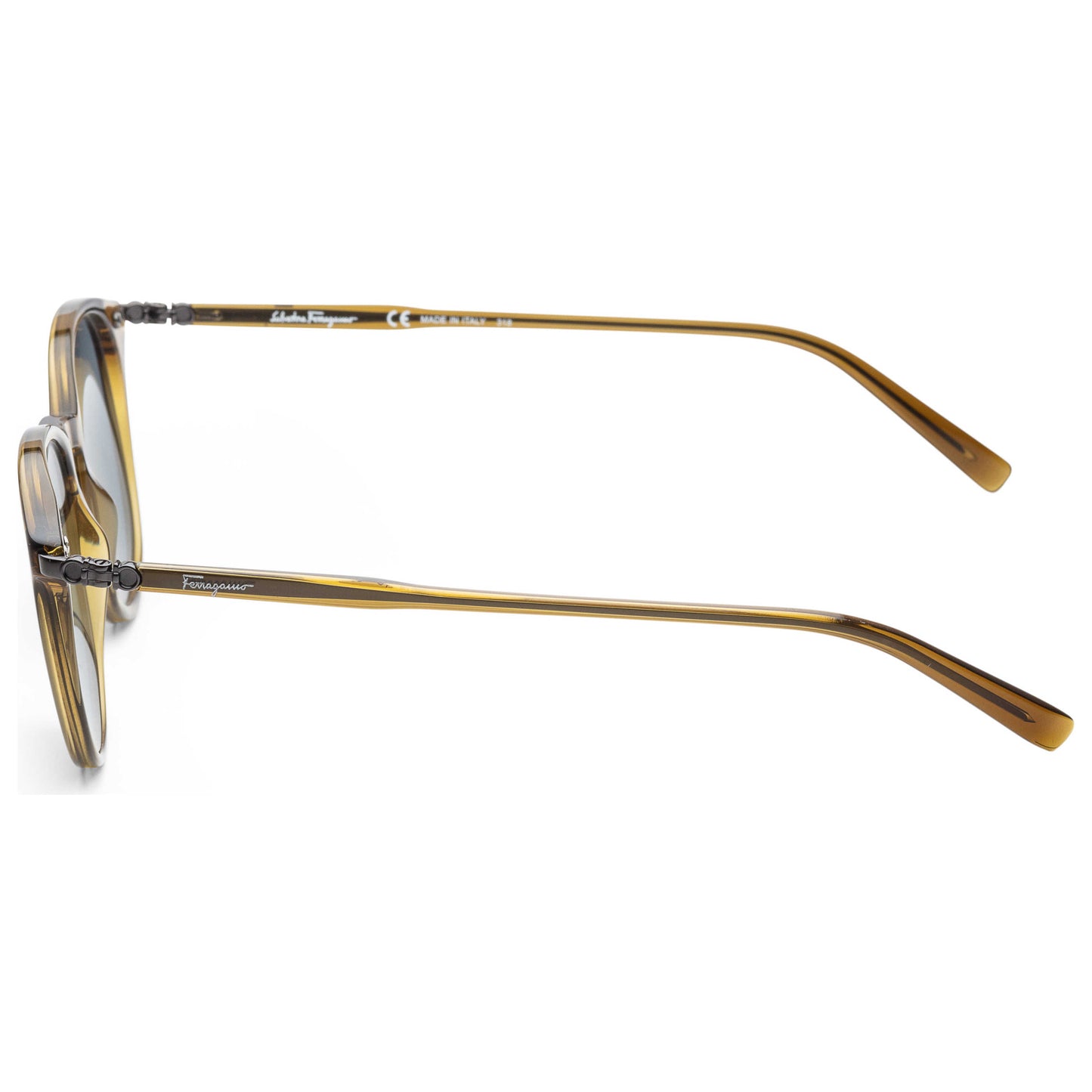 Left view of Ferragamo Fashion Women's Sunglasses SF911S-322