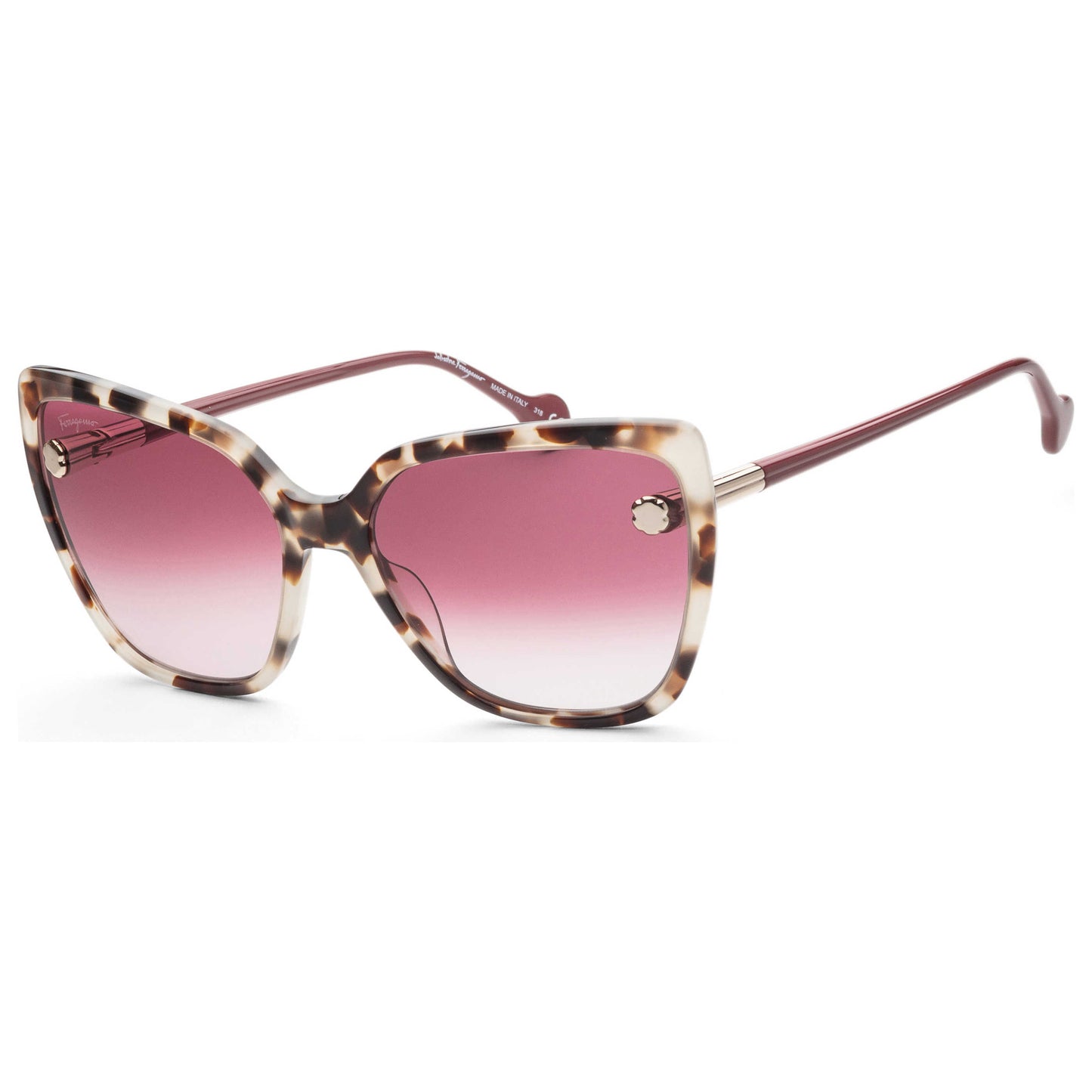 Front view of Ferragamo Fashion Women's Sunglasses SF914S-053
