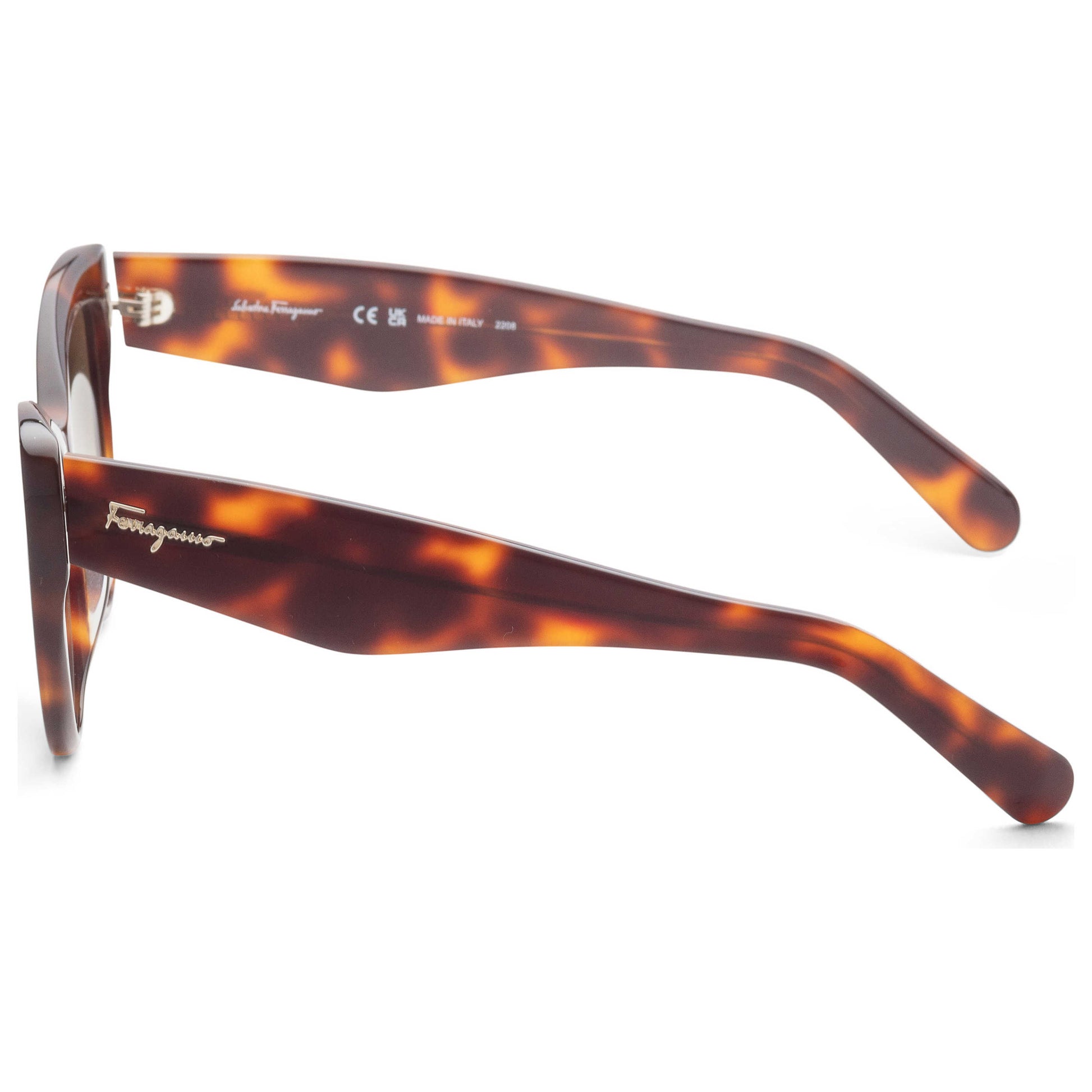 Left view of Ferragamo Women's Sunglasses SF930S-238